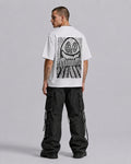 Monster Black/White Oversize Unisex T-shirt